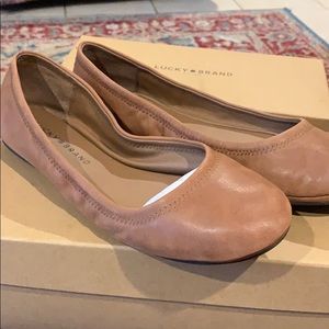 Lucky Brand ballerina flats brown